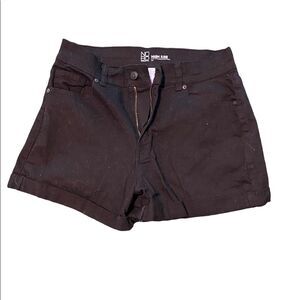 Juniors High Rise Black Shorts size 11